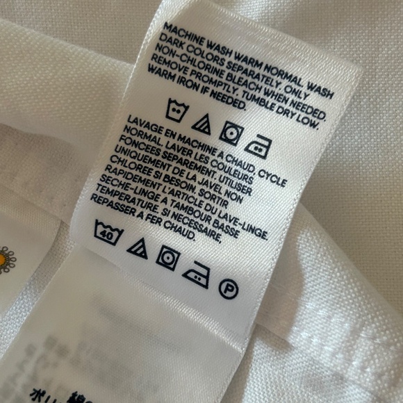 Lands' End School Uniform Short Sleeve Button-Down Oxford Sport Shirt, Size XL - Picture 12 of 12